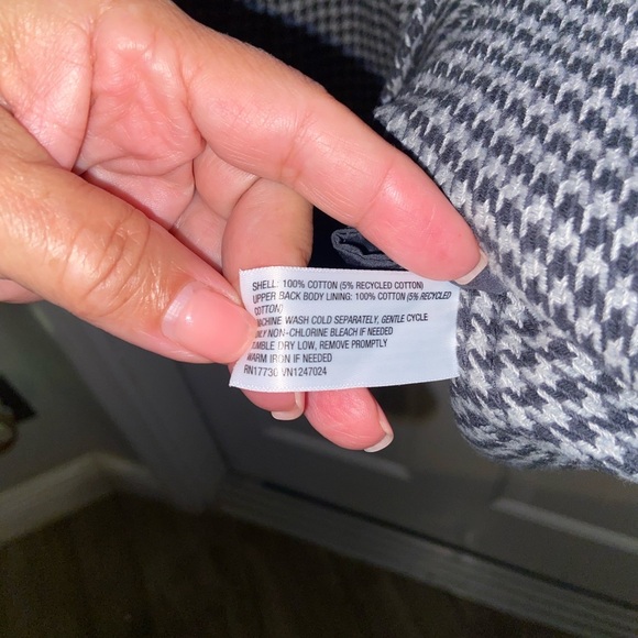 Goodfellow & Co Black and White Houndstooth Jacket - Picture 7 of 10